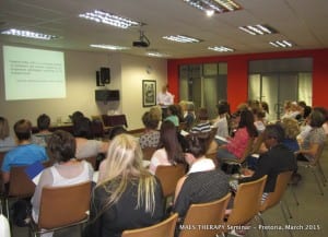 MAES Therapy Seminar, Pretoria 4.03.15 2-002