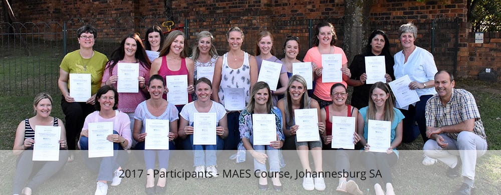 Participants - MAES Course johannesburg 2017
