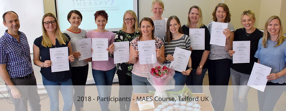 Participants - MAES Course telford 2018