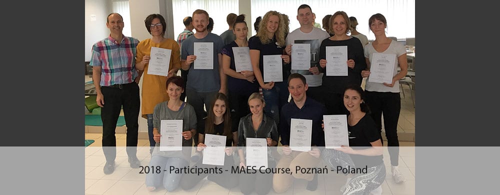 2018-Participants-with-Certificates-MAES-Course-poznan-poland-2