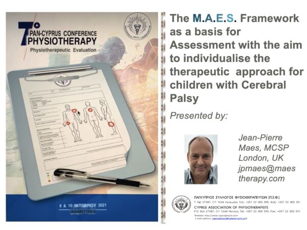 JP Maes Presentation to 7th Pancyprian Physiotherapy Conference 2021