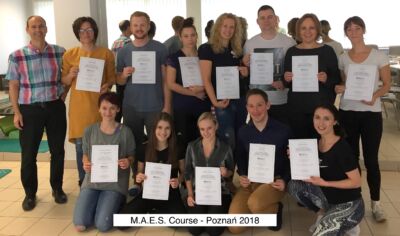 Participants with Certificates - MAES Course, Poznań 2018