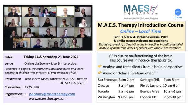  2-Day MAES Introduction Course ONLINE 24 and 25 June 2022