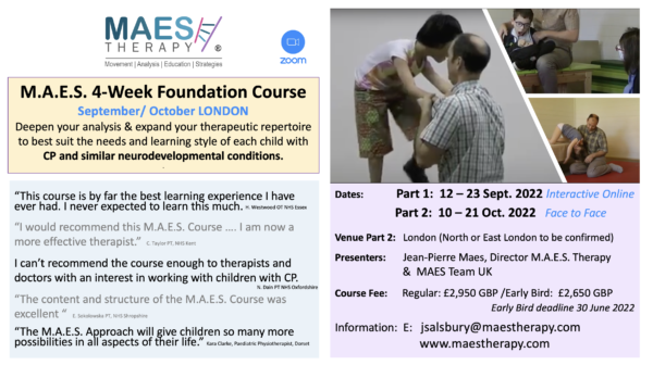2-Day MAES Introduction Course ONLINE 24 and 25 June 2022