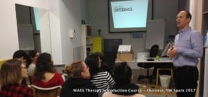 MAES Therapy Introduction Course - Ourense, NW Spain 2017 for paediatric therapists treating children with CP