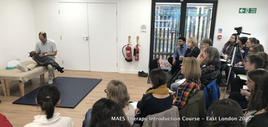 MAES Therapy Introduction Course - East London 2017 for paediatric therapists treating children with CP