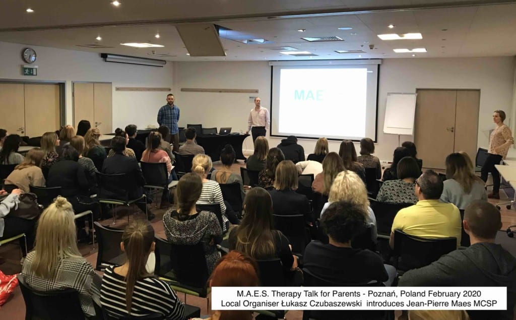 M.A.E.S. Therapy Seminar for Parents & Paediatric Therapists – Poznań, Poland