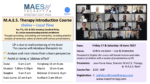 2022.06 2-Day MAES Introduction Course ONLINE 17 and 18 June