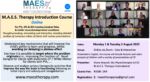 MAES 2-Day Introduction Course 1-2 August 2022
