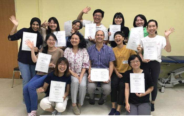 MAES Therapy – Highly specialised courses in Taiwan for paediatric therapists wanting to improve treatment of children with Cerebral Palsy.
