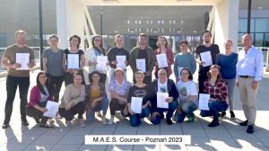 Participants with Certificates - M.A.E.S. Course - Poznań 2023