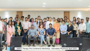 M.A.E.S. Therapy International - Karnataka Physiocon 2025 Bengaluru, INDIA
