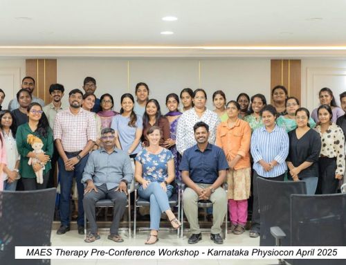 Karnataka Physiocon 2025  INDIA  –  MAES Therapy Presentation & Introduction Course