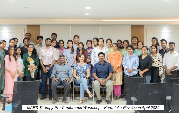 M.A.E.S. Therapy International - Karnataka Physiocon 2025 Bengaluru, INDIA