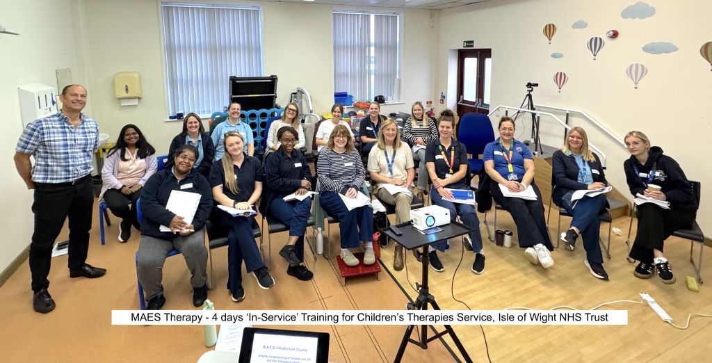 MAES Therapy - 4 days ‘In-Service’ Training for Children’s Therapies Service, Isle of Wight NHS Trust
