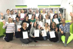 2021 ii Participants with Certificates M.A.E.S . Course London October 2021